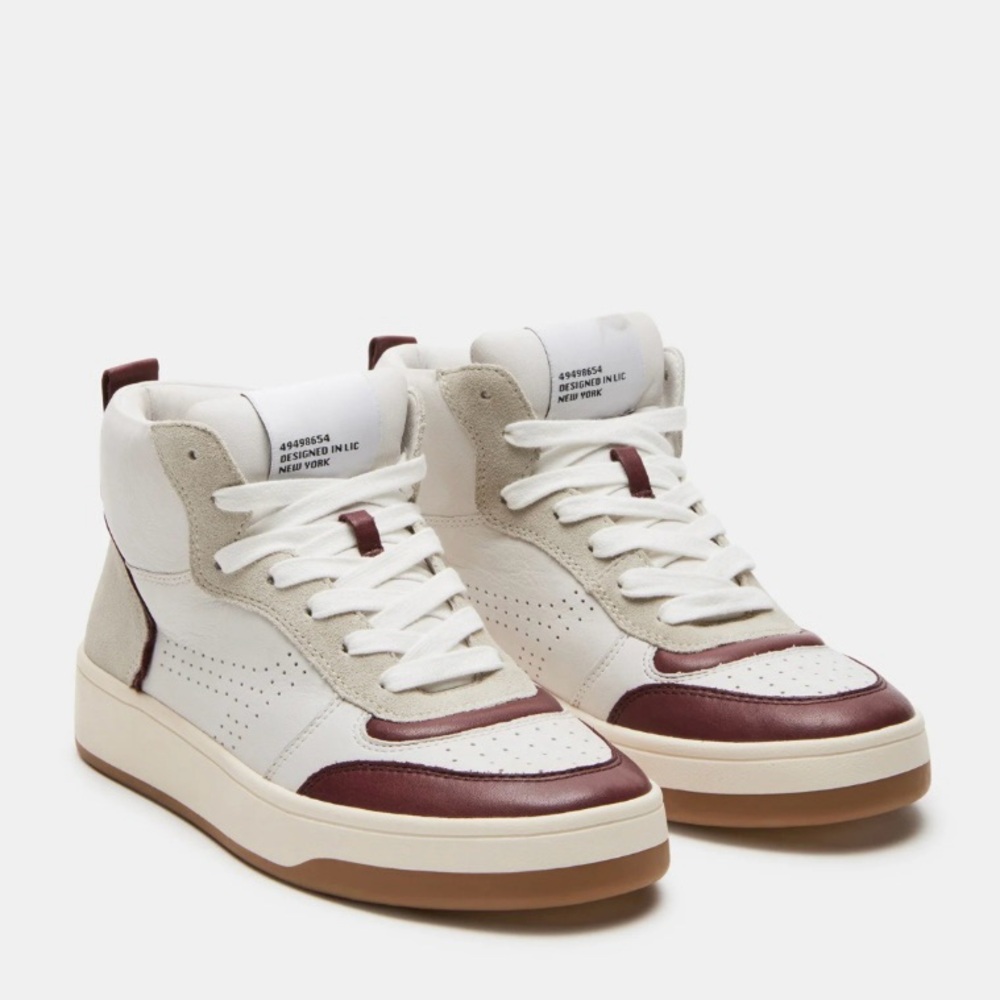 NIB Steve Madden Burgundy Calypso High Tops